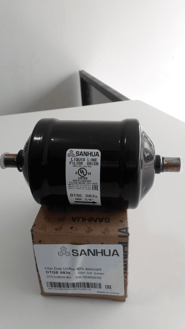 Filtro secador 083 soldable 3/8 Sanhua