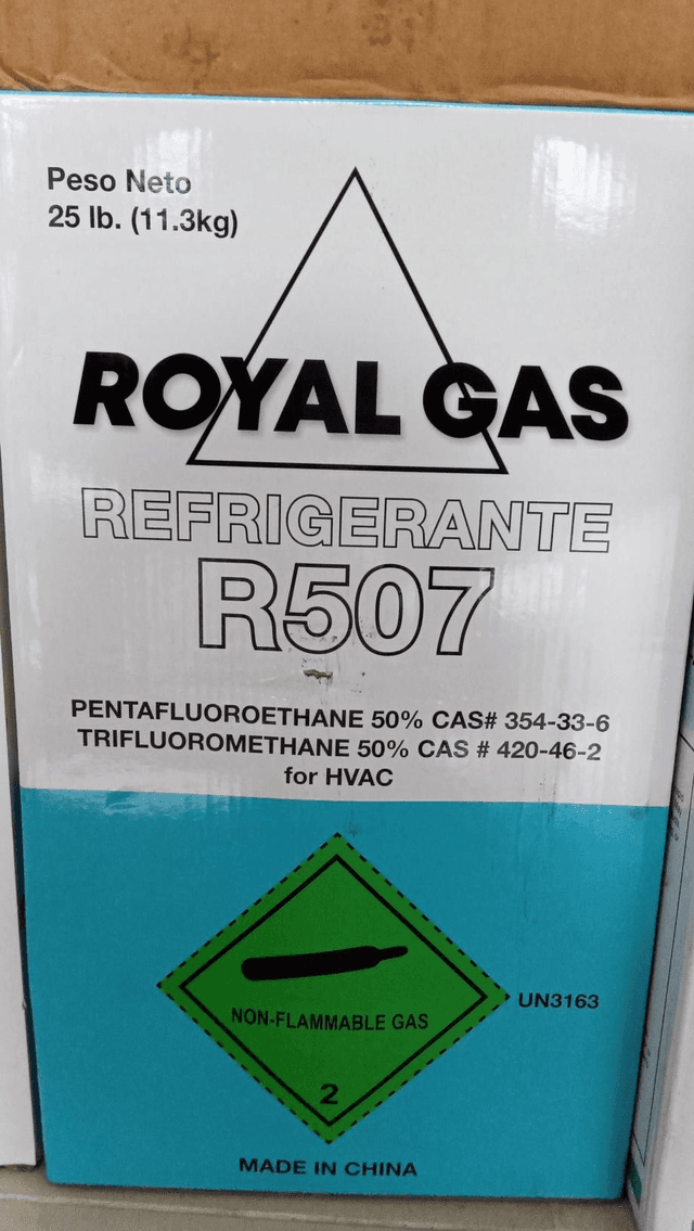 Gas refrigerante R507 13,3 kg