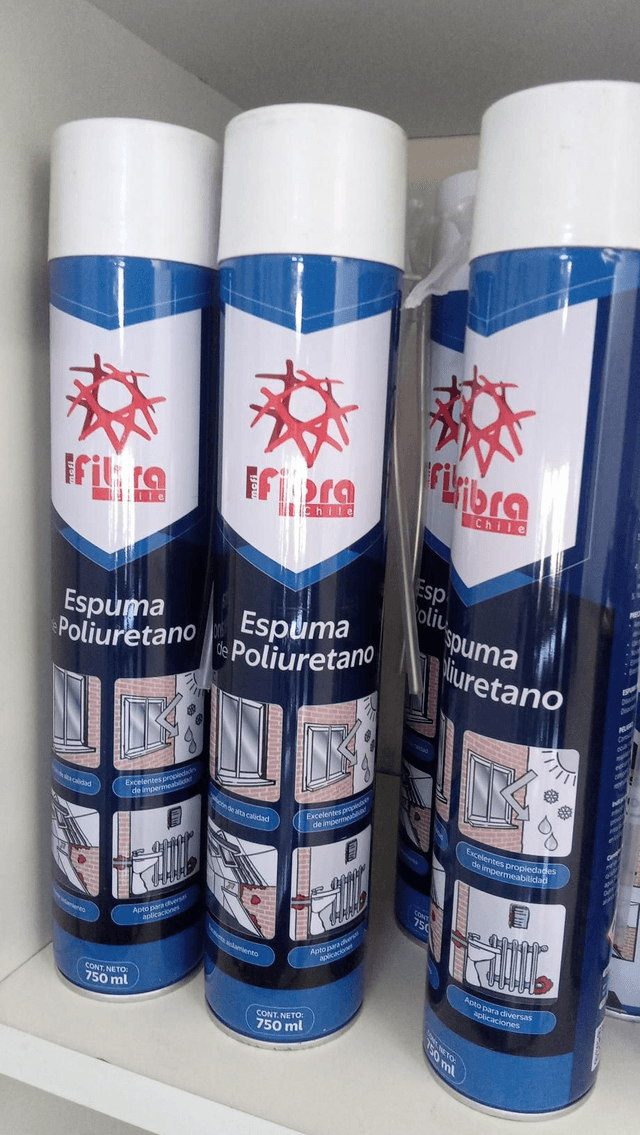Espuma de poliuretano 750ml