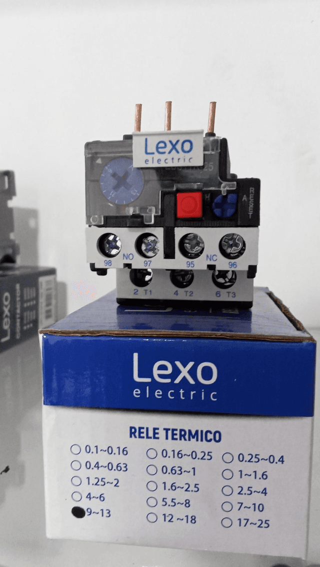 Relé térmico 9-13A Lexo